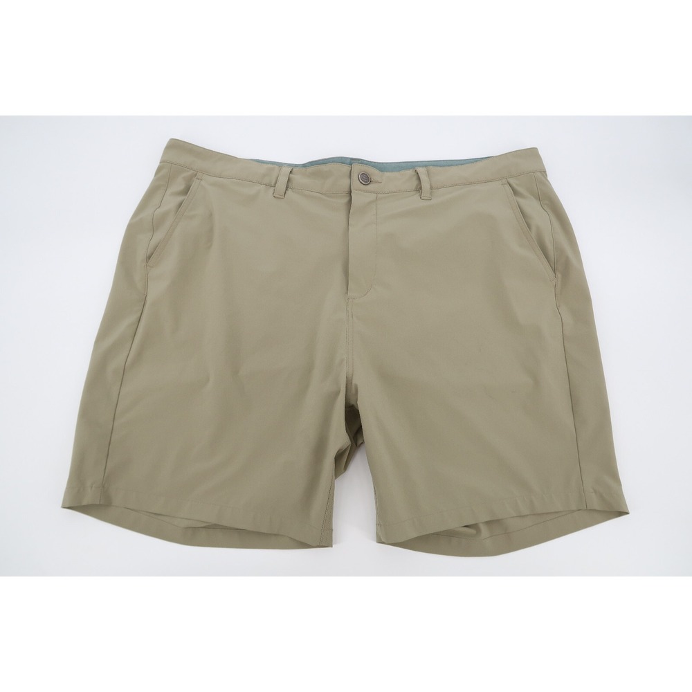Free Fly‎ Shorts Sandbar Hybrid Utility Performance Stretch Beige Khaki Men's 42